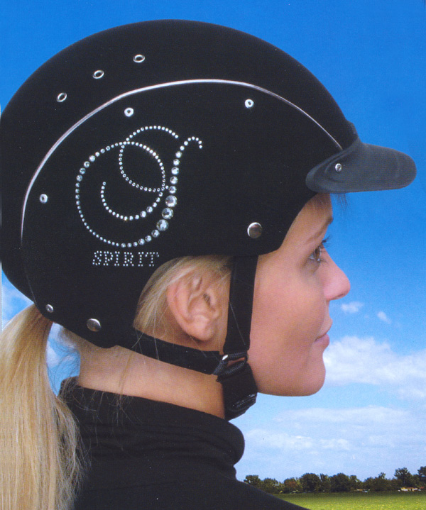 CASCO スピリットクリスタル乗馬用ヘルメット Casco 「Spirit」（スピリット）乗馬用ヘルメット